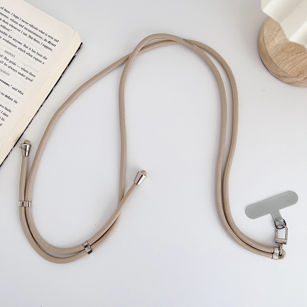 Uniwersalny regulowany pasek na smycz do telefonu wiszący sznur do telefonu komórkowego paski na szyję smycze zapobiegające zgubieniu akcesoria do telefonów komórkowych 150 cm