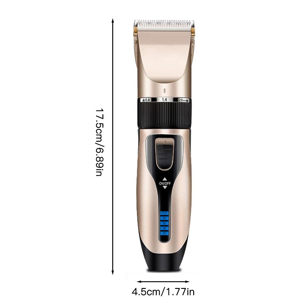 Electric Hair Clipper Kit Rechargeable Adult Child Hair Trimmer Kit Grooming Tool Comb Clippers Machine