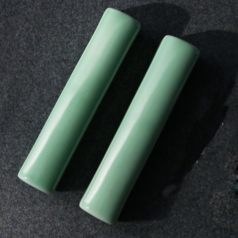 1 Pair Calligraphy Brush Holder Weightpaper Chinese Brush Rack Brush Rest and Holding Paper Flat Weightpaper