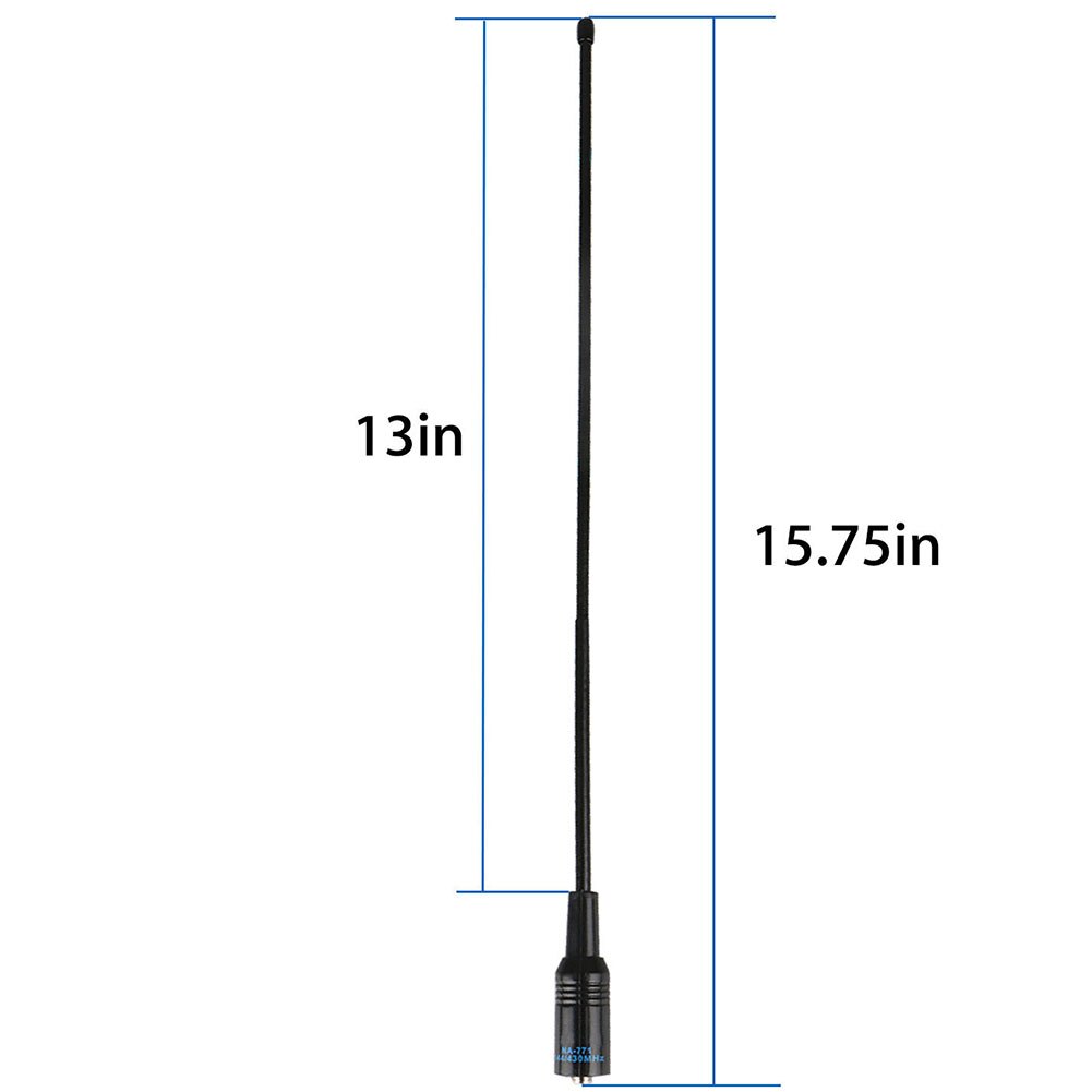 NA-771 SMA-F SMA Femmina VHF/UHF 144/430 MHz antenna per Baofeng UV-5R UV-B5 UV-B6 BF-888S A dovuto gareggiare Radio doppio gruppo musicale