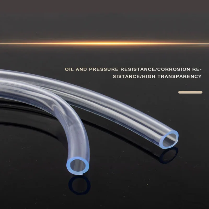 1-40m gjennomsiktige pvc-plastslanger fleksibelt vannpumperør  id 2mm 3mm 4mm 5mm 6mm 7mm 9mm 12mm 16mm 19mm