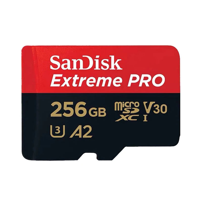 SanDisk Extreme Pro Micro SD Card V30 U3 A2 Memory Card 512Gb 256Gb 128Gb 64Gb 32Gb 1Tb Max up to 250Mb for Samrtphone PC Phone: 8 GB