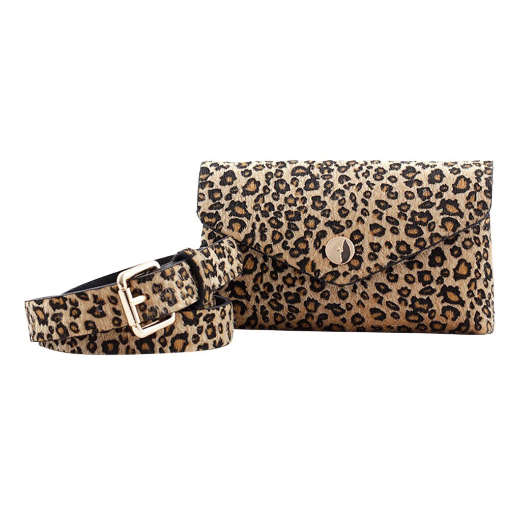 Taille Packungen Tasche Frauen Schlange drucken Leopard Drucken Taschen Und Gürtel Neue Taille Tasche Damen lässig Gürtel Frauen Telefon taille Packungen: A