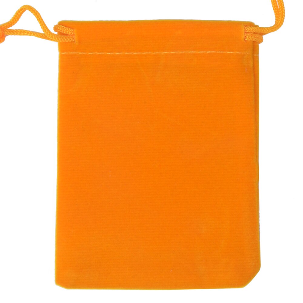 25 st/lot 7 x 9cm smyckesförpackningar sammetspåsar displayförpackning förvaring bröllopsgodispåsar med dragsko: Gul