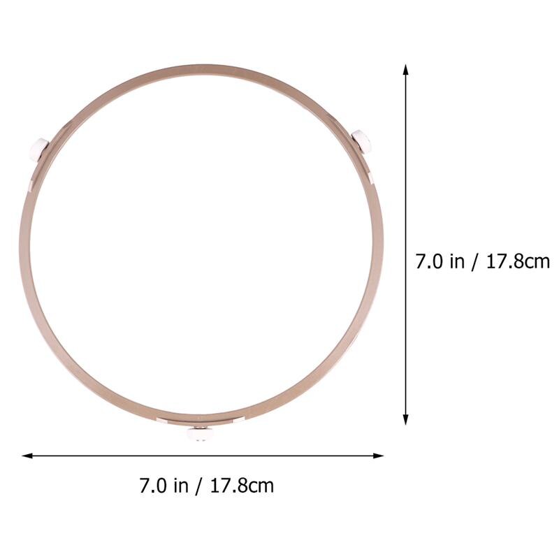 2 stk mikrobølgeovn plast dreieskive plate støtte hjul ring dreieskive holder for mikrobølgeovn matlaging tilbehør