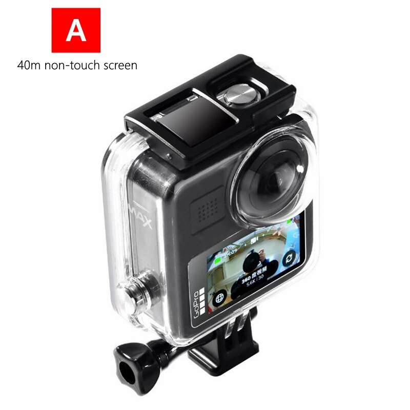 20m/40m for gopro max vanntette hus skallbeskyttelsesdeksel til go pro 360 kamera dykkveske tilbehør