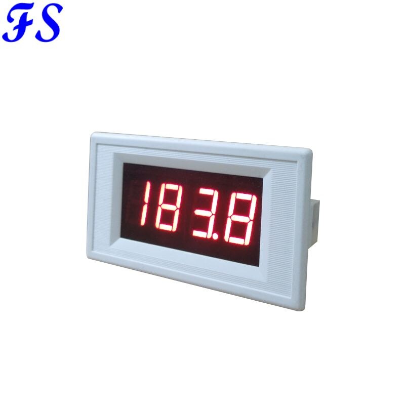 Dc 200mA Led Display 3 1/2 Digitale Amperemeter Dc Current Meter Voeding Dc 5V 12V 24V ac Amp Tester Ampere Panel Meter Wit