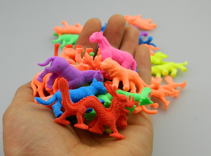 10 Stks/partij Oceaan Dier Groeiende Speelgoed Mariene Biologie Plastic Speelgoed Zee Dieren Speelgoed Inweken Uitbreiding