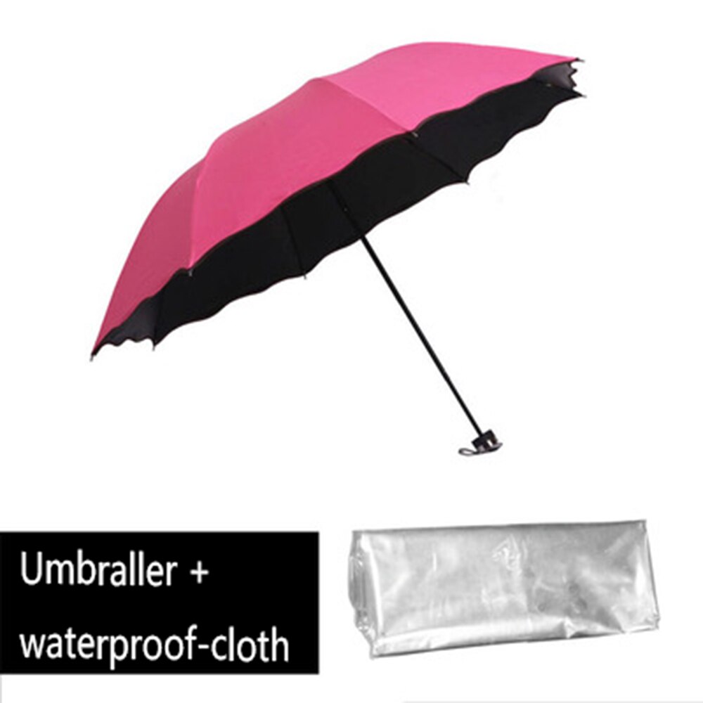 outdoor Safe isolation against sneeze Protective Equipment Umbrella Whole Body Protect waterproof Safety Portable cover: Rose Red