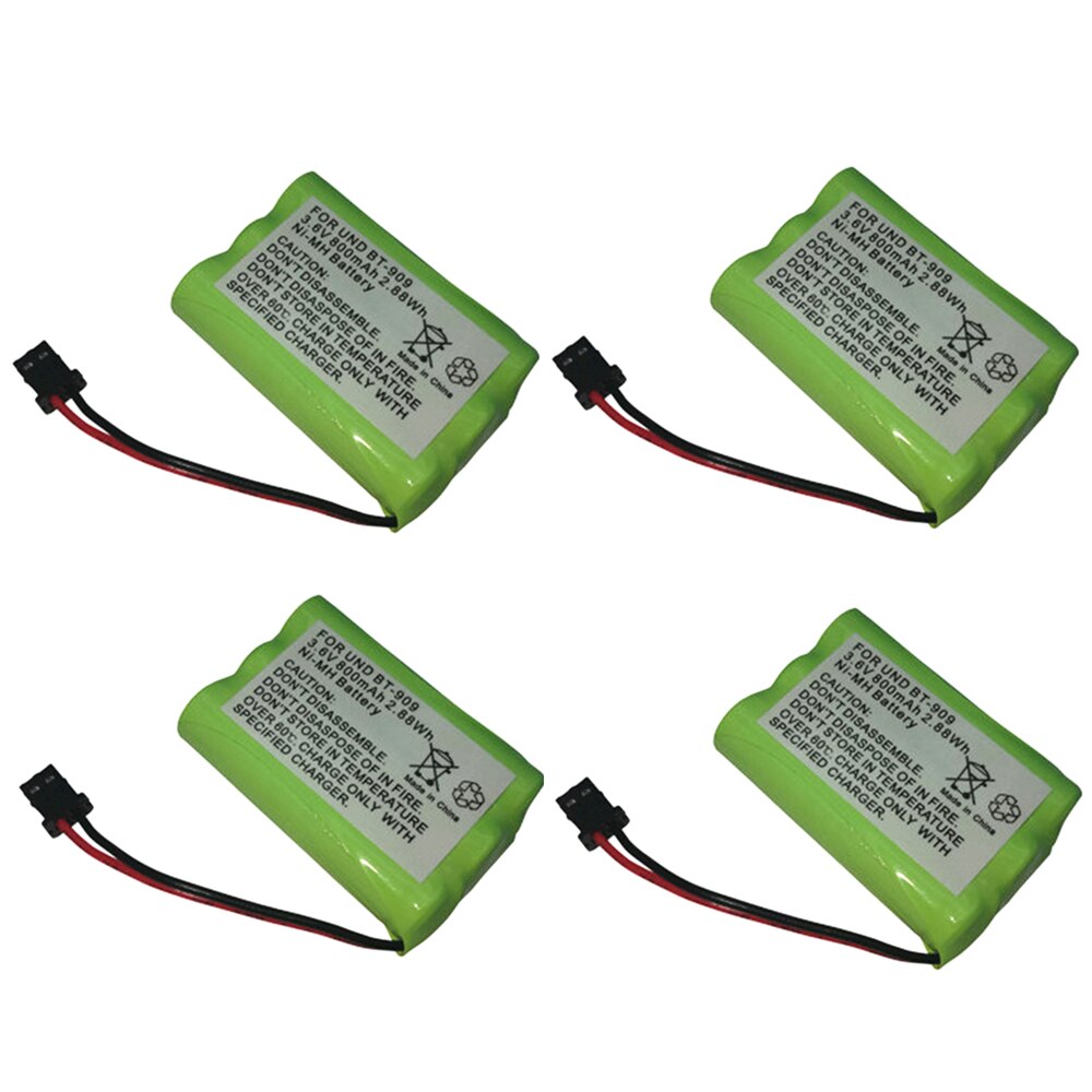 1 pièces batterie de téléphone sans fil rechargeable pour uniden BT-909 BT909 3 * piles rechargeables AAA ni-mh 800mAh 3.6V