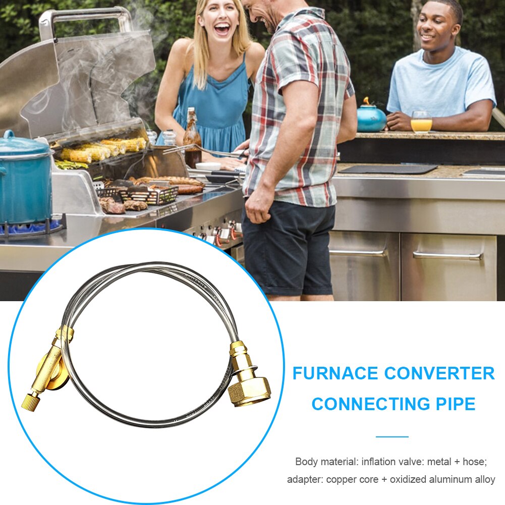 Outdoor Camping Gasfornuis Refill Adapter Tank Coupler Fles Adapter Propaan Refill Adapter Tank Koppeling Adapter Accessoires