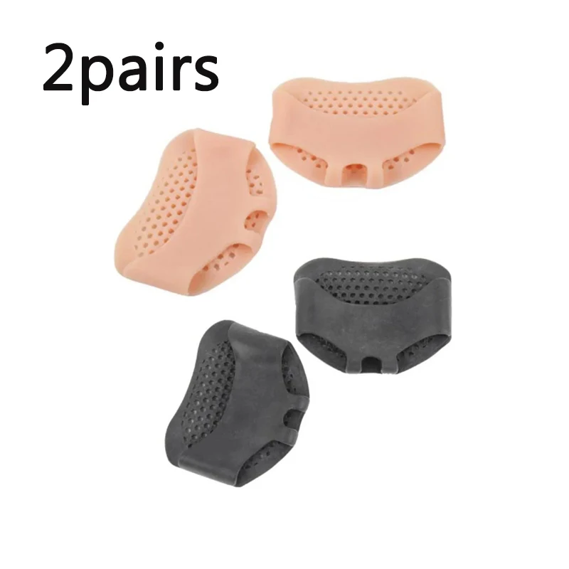 Silicone Metatarsal Pads Toe Separator Pain Relief Foot Pads Orthotics Foot Massage Insoles Forefoot Socks Foot Care Tool: green