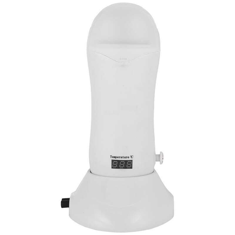 Draagbare handmatige thermostaat waxmachine elektrische waxbonenverwarmer ontharingsmachine smeltwaxmachine ontharingswaxsmelter: Wit