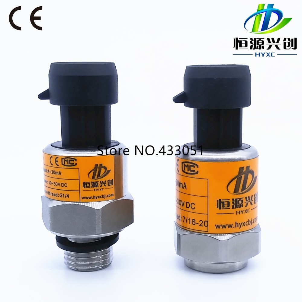 ; DC 5V G1/4;NPT1/4;1/8NPT Pressure Transducer; Accuracy 1%FS; Transmitter Sensor Stainless Steel Oil Air Water