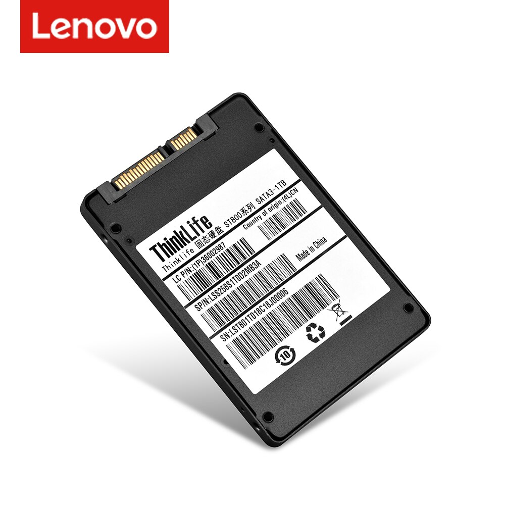 Lenovo SSD 240 GB 1TB 120 GB 128GB 256GB 480GB 512GB HDD Internal Solid State Drive SATA 3 2.5 Inch Hard Disk HD for Laptop PC