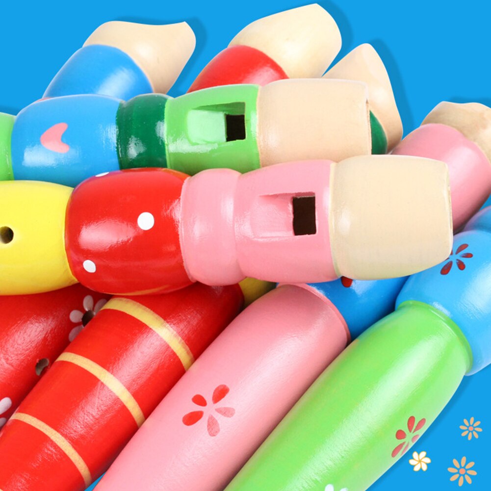 Goki houten fluit regenboog - Mama Nova