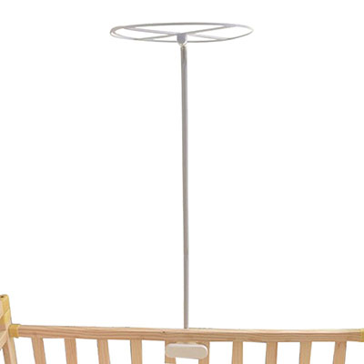 Universal Moskito Krippe Netting Halter Sommer Baby Moskito Net Stehen Krippe Netting Baldachin Halter Abnehmbare Baby Bett Unterstützung Zelt: Rot