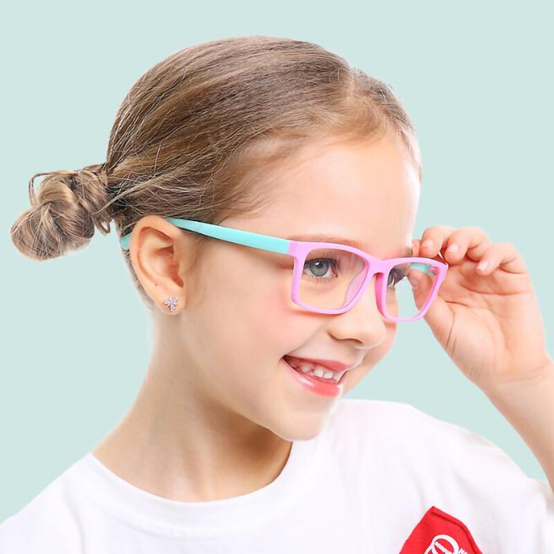 Ggovo anti-blått lys blokkerende briller til låve låve gutt jente blå stråle datamaskin briller alle-kamp ramme