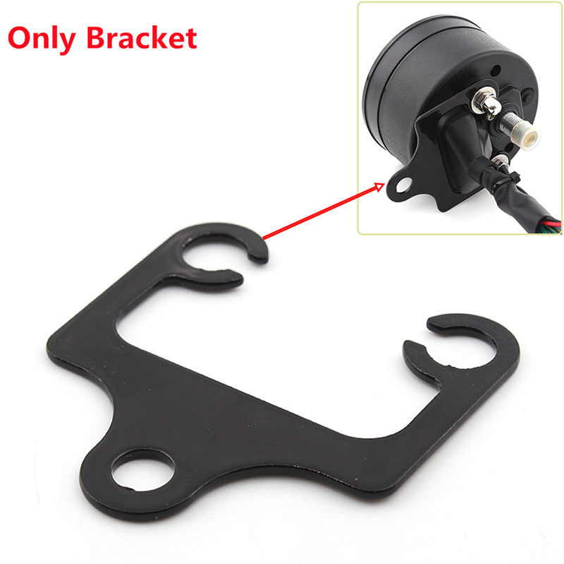 Universal Multi-function LCD Digital Odometer Tachometer Speedometer Gauge For Honda CB Scout Cafe Bobber 2-4 Cylinders Bikes: bracket