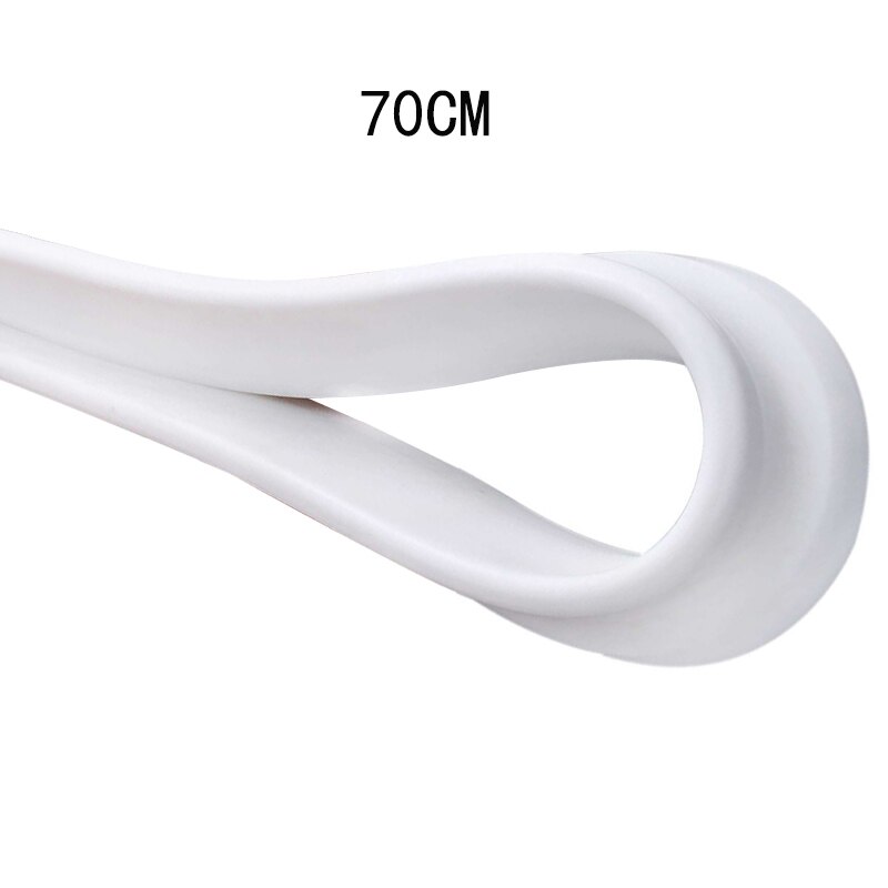 Bathroom And Kitchen Water Stopper Flood Barrier Rubber Dam Silicon Water Blocker Dry and Wet Separation Water Retaining Strip: 70CM