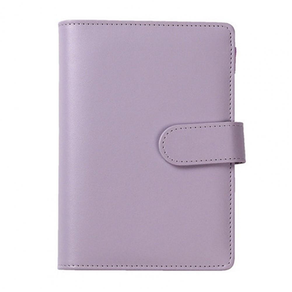 Smooth Writing Note Book Decorative Rectangular Hard to Fade Eye-catching Diary Notebook for Classroom : Purple