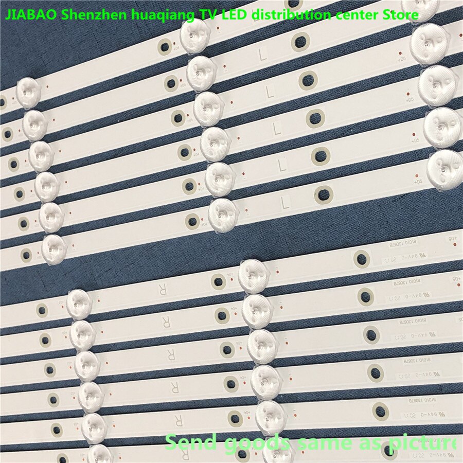 12 stk x led -bakgrunnsbelysning for 55 pus 7503 55 pus 6162 55 pus 6262 55 pus 6753 55 pus 7303 55 pus 6703 lb55073 tpt 550 u 1- qvn 05.u 3 a 6650010e