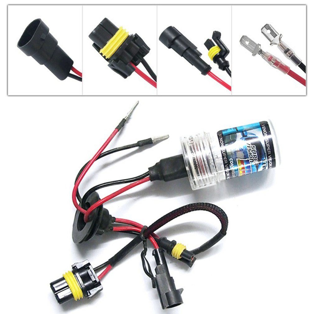 2pcs H3 3000K-15000K Automobile Vehicle HID Xenon Lamp Light Buld Fixment Replacement Car Accessories