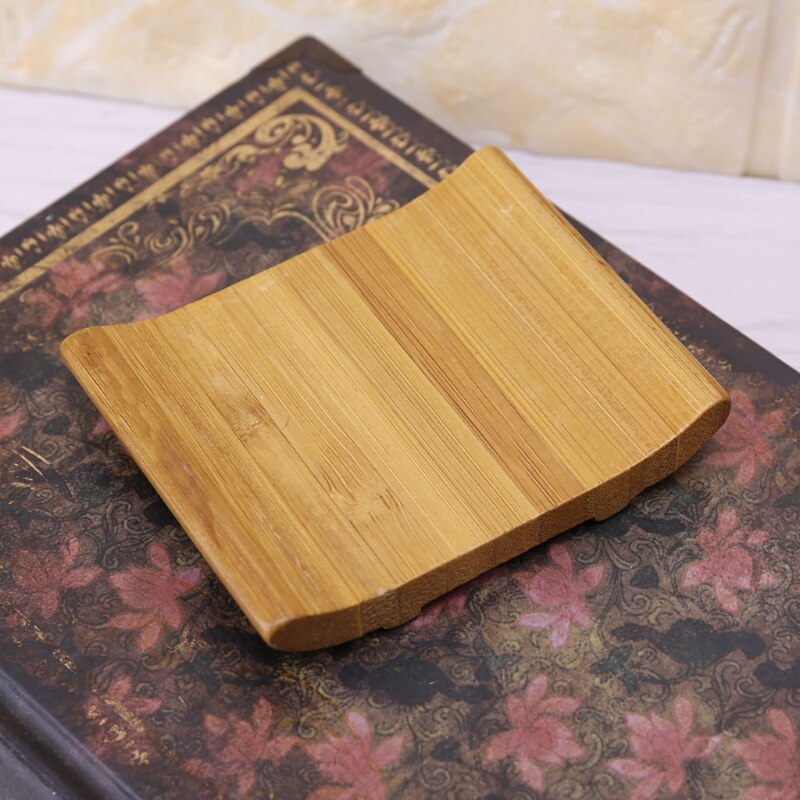 Boîte de rangement porte-savon en bambou | Porte-savon en bambou naturel, porte-assiette de salle de bain et de douche, étagère de rangement