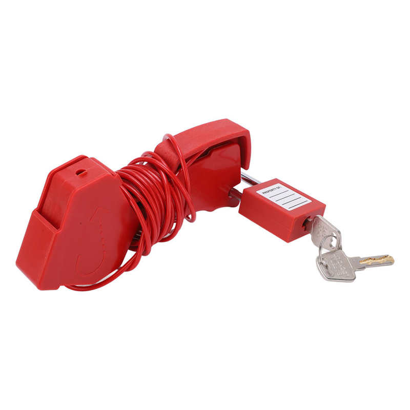 Cable Lock Adjustable Cable Lock 2.4 Meters for Home for Factory for Industry