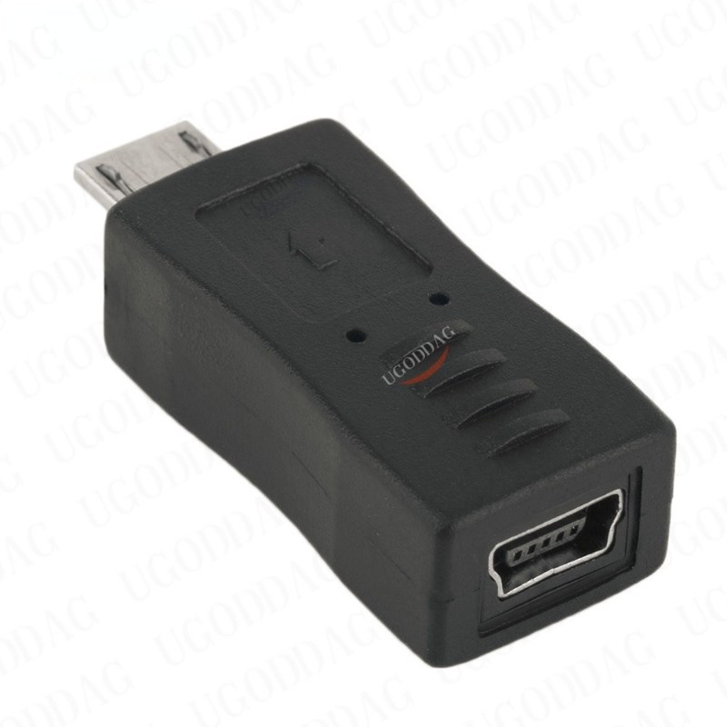 Micro USB Female to Mini USB Male Adapter Charger Converter MiniUSB V3 to MicroUSB V8 Adapter For Mobile Phone Android MP3