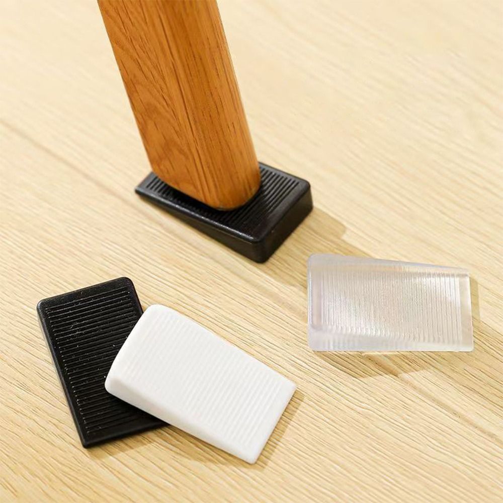 Niveleur de coin pour pieds de meubles, coussinet en caoutchouc, cales de Table réglables polyvalentes, niveleurs de meubles d'amélioration de l'habitat pour porte