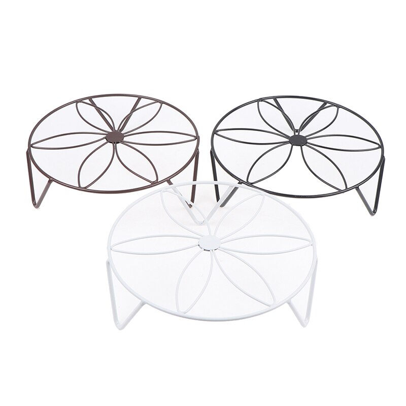 En bois/métal en fer forgé fleur Pot support Basion présentoir jardin plante porte-fleurs balcon décor à la maison support Pot