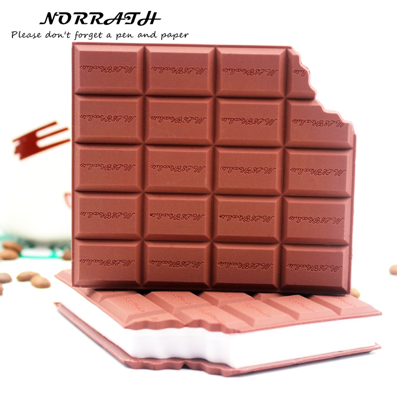 Kawaii czekoladowy notatnik śliczne biurowe wygodne NotebookPost to biuro szkolne akcesoria biurowe prezent dla dzieci