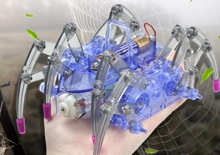 Elektrische Robot Spider Toy Diy Educatief Speelgoed Assembleert Speelgoed Kits Voor Kids Wetenschappelijk Experiment Speelgoed