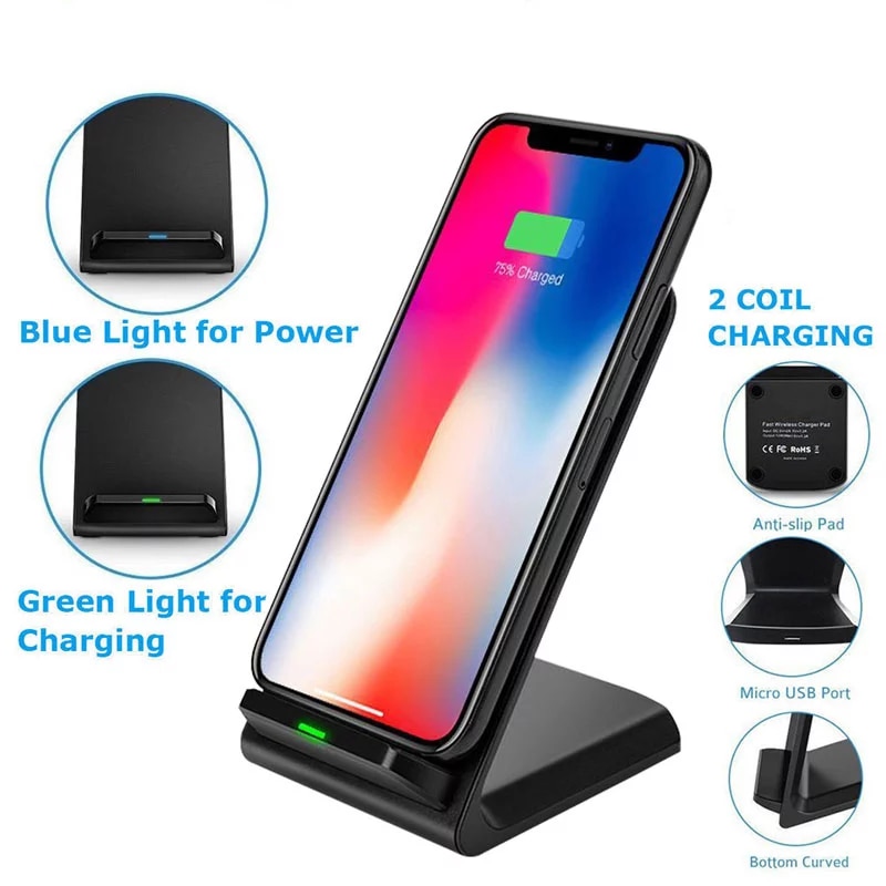 Charger base wireless charger fast charge mobile phone video stand universal for mobile phones