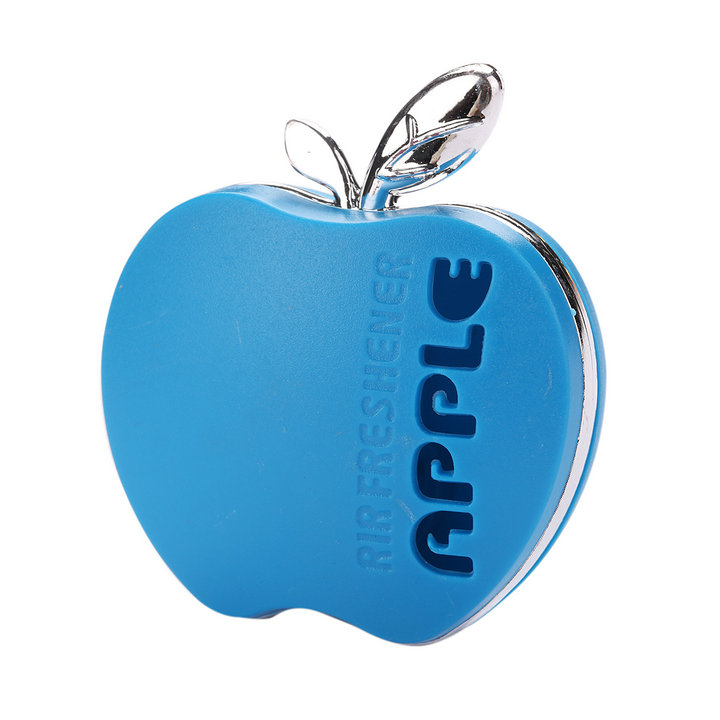 Apple Shape Mixed Fragrance Soild Perfume Luxury Air Conditioner Decoration Car Diffuseer Ambientador Flower Faint Scent: Blue