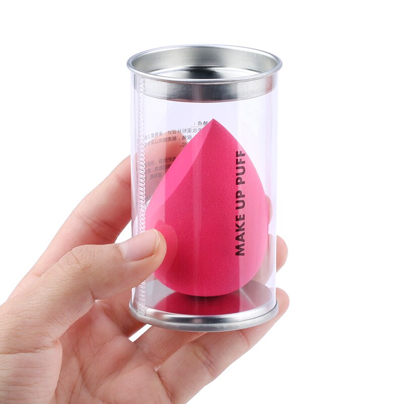Make-Up Spons Set 3 Gemengde Water Kalebas Spons 1 Spons Houder Kit Doos Droge En Natte Schoonheid Ei Cosmetica tool