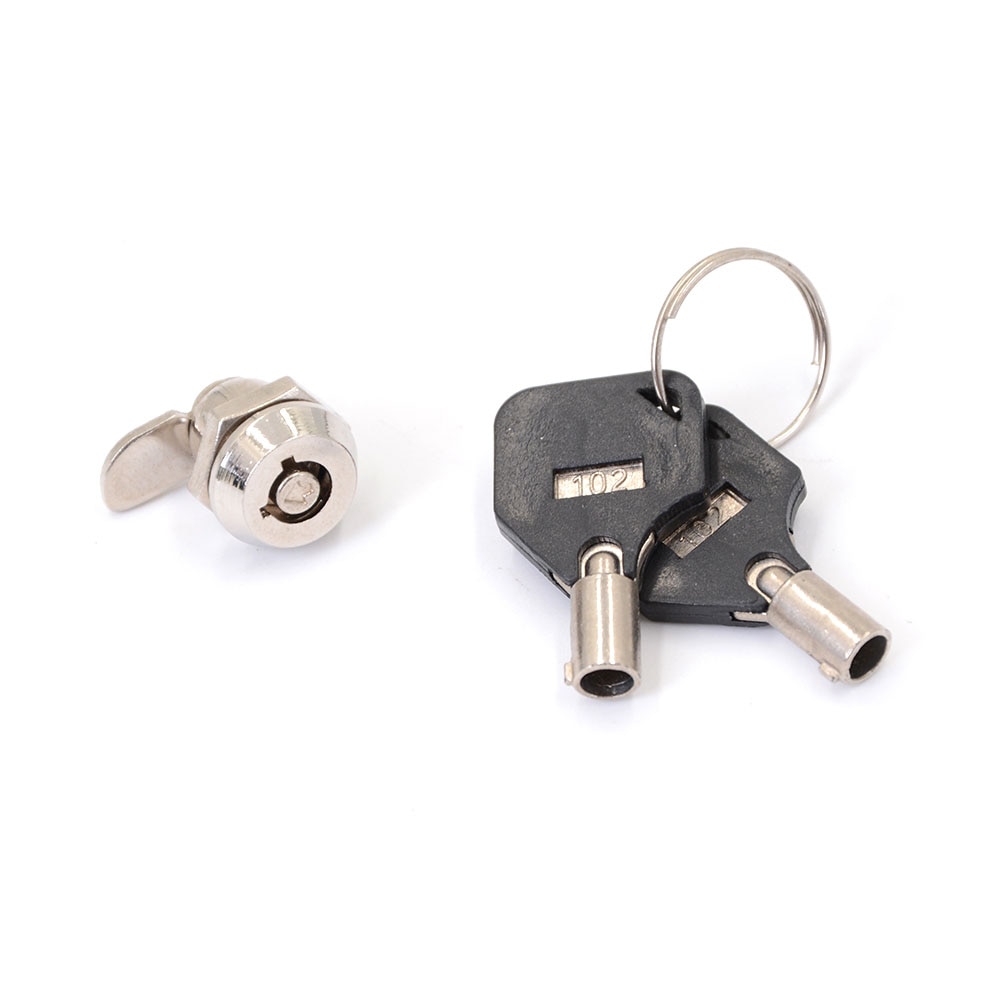 Lade Tubular Cam Lock Voor Thuis Belangrijke Items Security Cilinder Deur Mailbox Kabinet Tool Met 2 Sleutels
