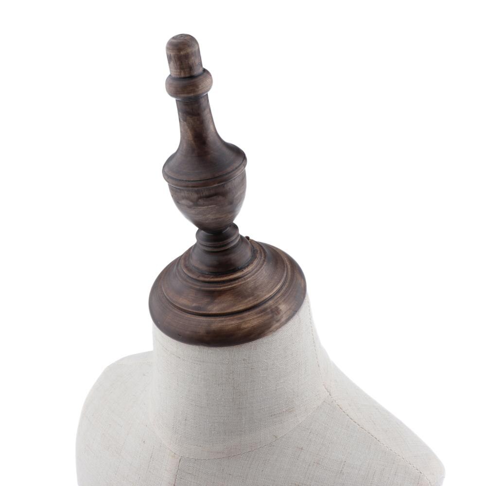 Child Infant Toddler Mannequin Body Dress Form for Apparel Scarf Whindowshop Display 2 Years Old Linen White