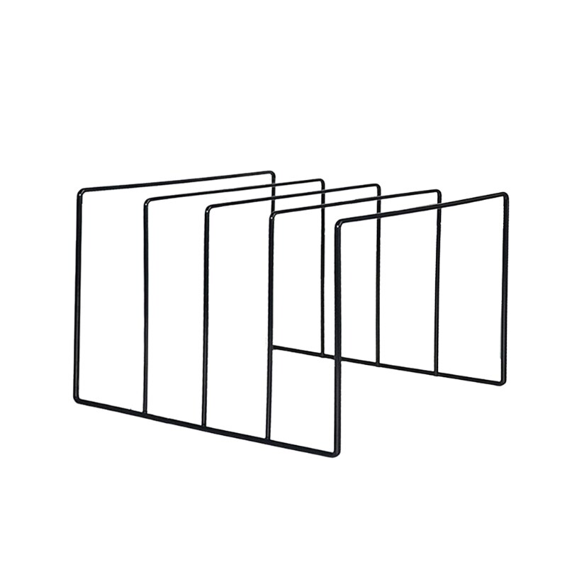 Black Metal LP Vinyl Record Display Shelf Turntable Record Collection Storage Shelf Exhibit Stand Holder: S