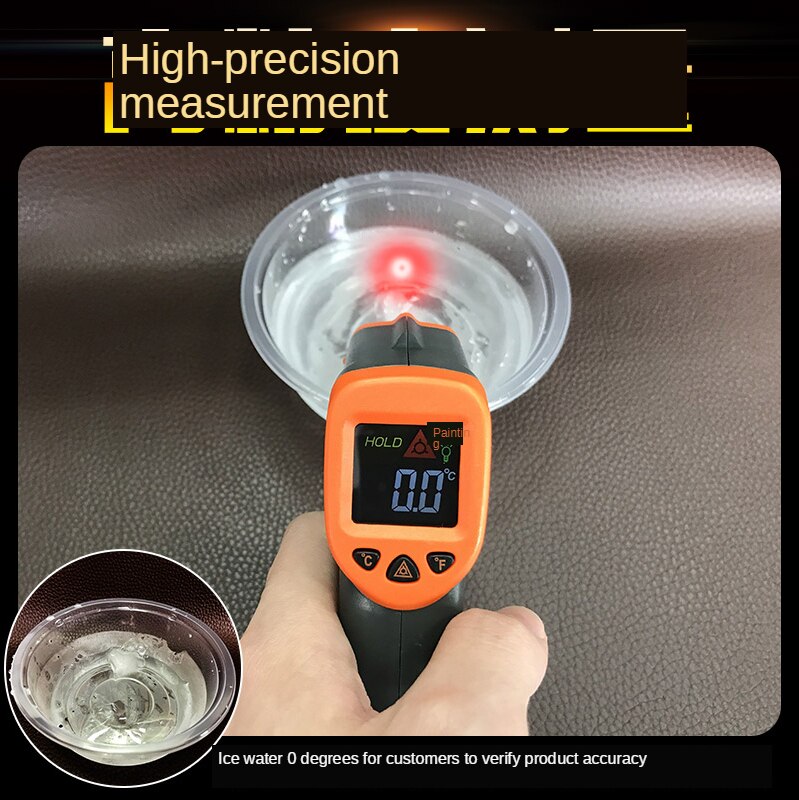 SmartSensor At380 Infrared Thermodetector Infrared Temperature Measuring Gun High Precision Industrial Thermometer Non-Contact