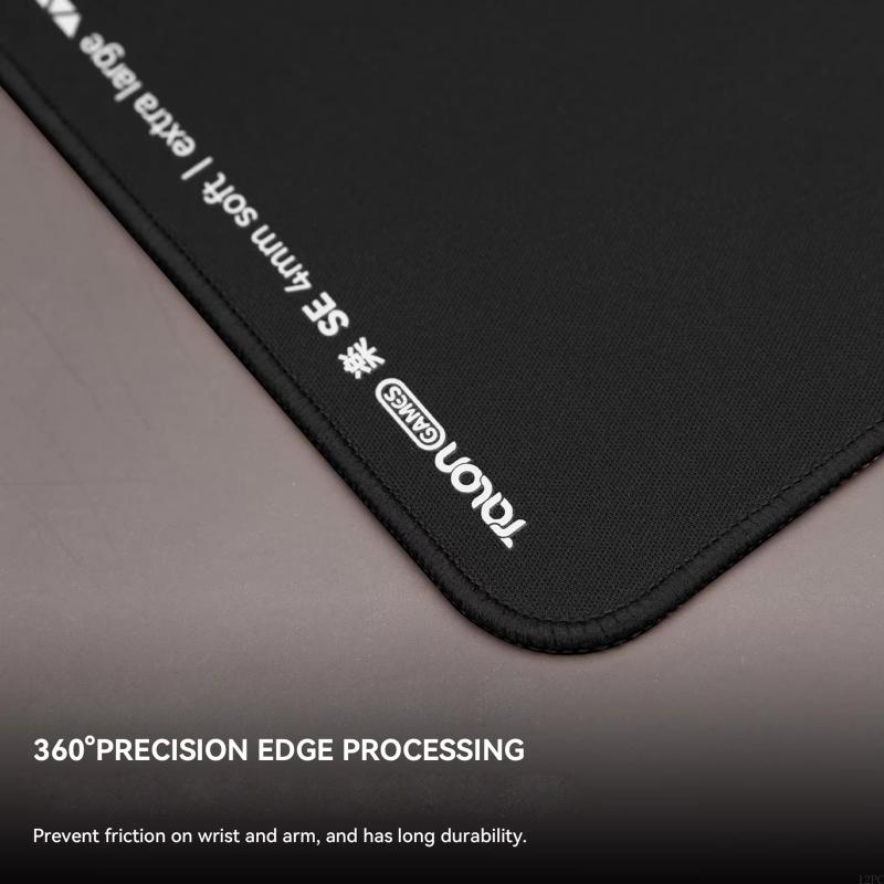 12pc eSports Game Mouse Pad Ergonomisch für wettbewerbsfähige Gaming verbessert die Bewegung Stabile Kontrolle Gummi -Mousepad