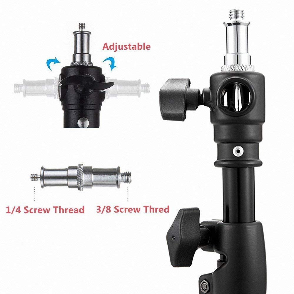 Meking Photography Photo Studio Video Wall Ceiling Mount Stand Overhead with 1/4" Thread for video camera wall mount