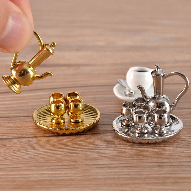 Espresso Accessories Coffee Decorate Mini Coffee Milk Cup Tamper Grinder Ornament Cafe Lovers Barista Model