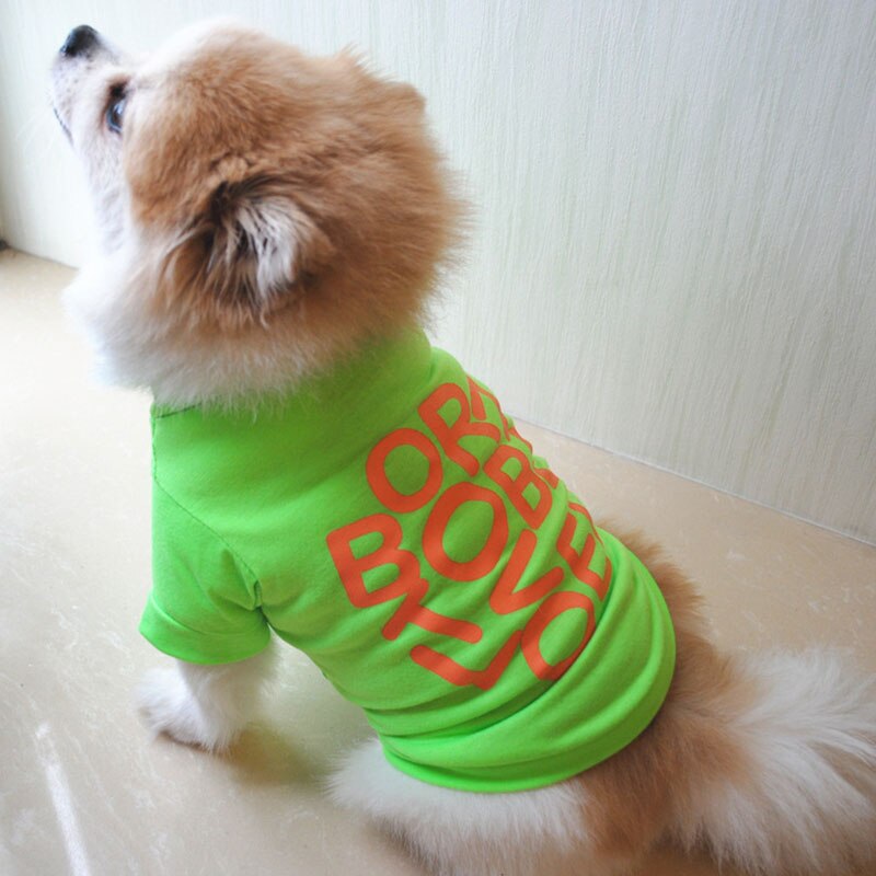 Animal de compagnie chat Costume petit chien chat vêtements mignon chiot chat chaton T-shirt été gilet chemise vêtements pour le printemps et l'été