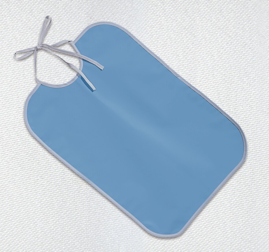 Babero Adulto Modelo Sena Cintas 45X65 cm. Azul