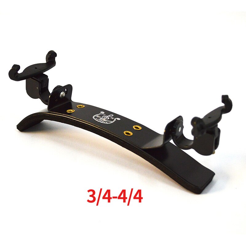 Repose-épaule réglable pour violon 3/4 4/4 1/4 1/2, accessoire de Bon Style, pièces de Support, raccords: black 34 44