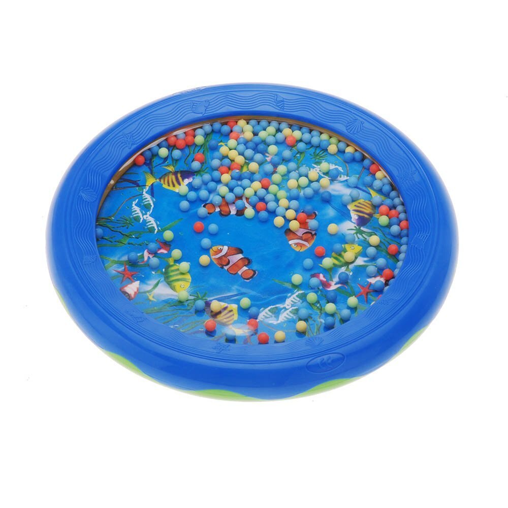 Kids Houten Muzikaal Speelgoed Ocean Wave Bead Drum Gentle Sea Sound Muzikale Educatieve Tool Speelgoed Voor Baby Kinderen