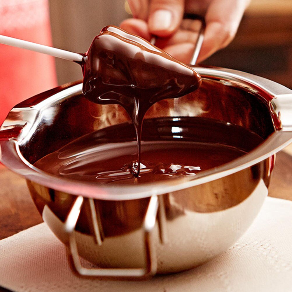 Rvs Chocolade Kaas Smelten Pot Pan Fondant Kom Diy Verwarming Bakken Tool Keuken Benodigdheden