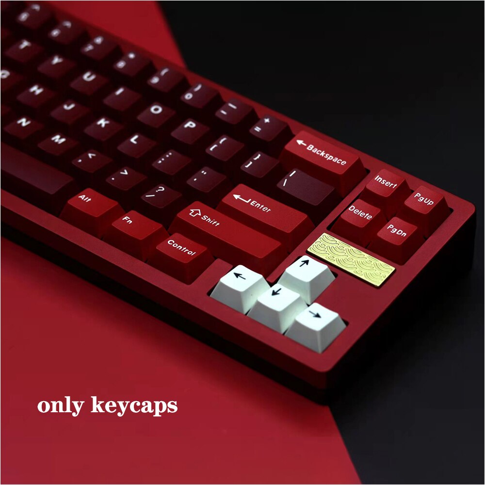GMK Jamon Clone DOUBLE SHOT 173 Keys Cherry Profile personalise Keycap For GMMK Pro NJ68 Mechanical Gaming Keyboard
